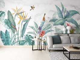 papier peint dans votre maison